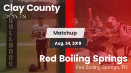 Matchup: Clay County vs. Red Boiling Springs  2018