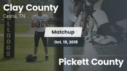 Matchup: Clay County vs. Pickett County 2018