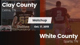 Matchup: Clay County vs. White County  2019