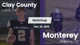Matchup: Clay County vs. Monterey  2019