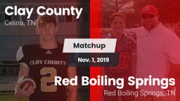 Matchup: Clay County vs. Red Boiling Springs  2019