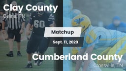 Matchup: Clay County vs. Cumberland County  2020