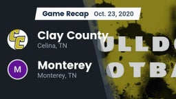 Recap: Clay County vs. Monterey  2020