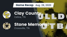 Recap: Clay County vs. Stone Memorial  2020