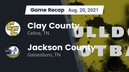 Recap: Clay County  vs. Jackson County  2021