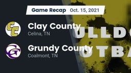 Recap: Clay County  vs. Grundy County  2021