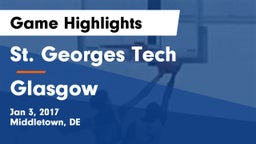 St. Georges Tech  vs Glasgow  Game Highlights - Jan 3, 2017