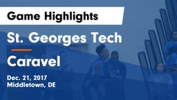 St. Georges Tech  vs Caravel  Game Highlights - Dec. 21, 2017