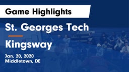 St. Georges Tech  vs Kingsway  Game Highlights - Jan. 20, 2020