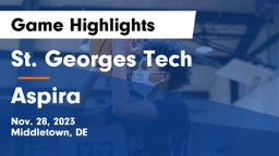 St. Georges Tech  vs Aspira  Game Highlights - Nov. 28, 2023