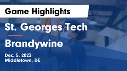 St. Georges Tech  vs Brandywine  Game Highlights - Dec. 5, 2023
