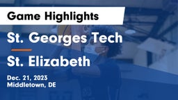 St. Georges Tech  vs St. Elizabeth  Game Highlights - Dec. 21, 2023
