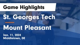 St. Georges Tech  vs Mount Pleasant  Game Highlights - Jan. 11, 2024