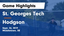 St. Georges Tech  vs Hodgson Game Highlights - Sept. 26, 2019