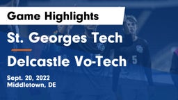 St. Georges Tech  vs Delcastle Vo-Tech  Game Highlights - Sept. 20, 2022