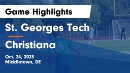 St. Georges Tech  vs Christiana  Game Highlights - Oct. 24, 2023