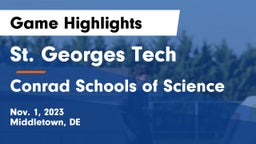 St. Georges Tech  vs Conrad Schools of Science Game Highlights - Nov. 1, 2023