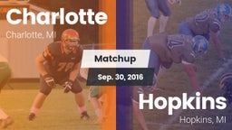Matchup: Charlotte High vs. Hopkins  2016