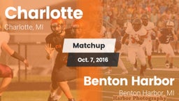Matchup: Charlotte High vs. Benton Harbor  2016