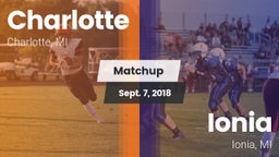 Matchup: Charlotte High vs. Ionia  2018