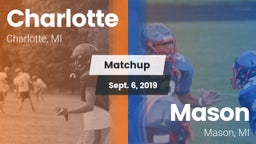 Matchup: Charlotte High vs. Mason  2019