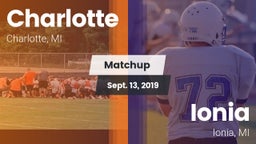 Matchup: Charlotte High vs. Ionia  2019