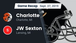 Recap: Charlotte  vs. JW Sexton  2019