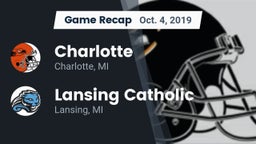 Recap: Charlotte  vs. Lansing Catholic  2019