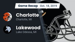 Recap: Charlotte  vs. Lakewood  2019