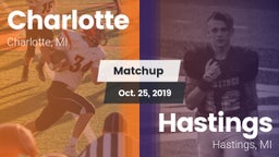 Matchup: Charlotte High vs. Hastings  2019