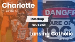 Matchup: Charlotte High vs. Lansing Catholic  2020