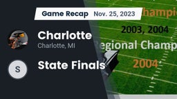 Recap: Charlotte  vs. State Finals 2023