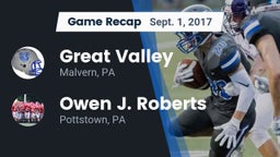 Recap: Great Valley  vs. Owen J. Roberts  2017