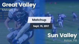 Matchup: Great Valley High vs. Sun Valley  2017