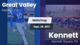 Matchup: Great Valley High vs. Kennett  2017