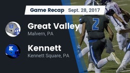 Recap: Great Valley  vs. Kennett  2017