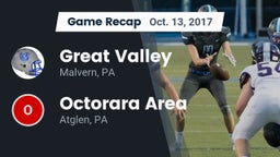Recap: Great Valley  vs. Octorara Area  2017