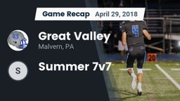 Recap: Great Valley  vs. Summer 7v7 2018