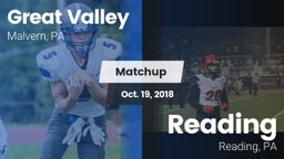 Matchup: Great Valley High vs. Reading  2018