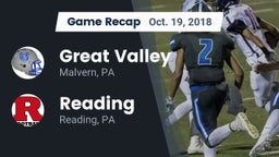 Recap: Great Valley  vs. Reading  2018