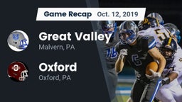 Recap: Great Valley  vs. Oxford  2019