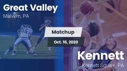 Matchup: Great Valley High vs. Kennett  2020