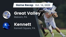 Recap: Great Valley  vs. Kennett  2020
