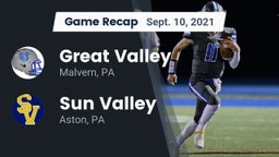 Recap: Great Valley  vs. Sun Valley  2021