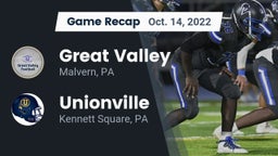 Recap: Great Valley  vs. Unionville  2022