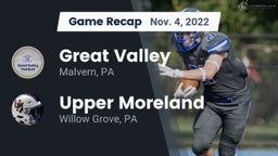 Recap: Great Valley  vs. Upper Moreland  2022