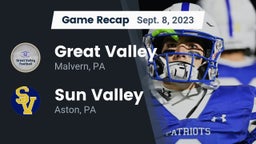 Recap: Great Valley  vs. Sun Valley  2023