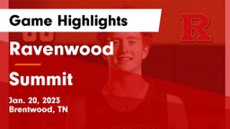 Ravenwood  vs Summit  Game Highlights - Jan. 20, 2023