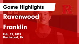 Ravenwood  vs Franklin  Game Highlights - Feb. 25, 2023