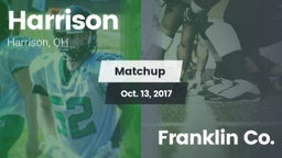 Matchup: Harrison  vs. Franklin Co.  2017